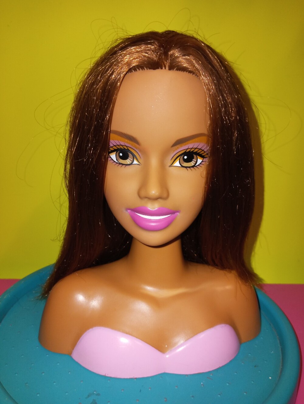 Barbie Doll Brunette TLC Styling Head